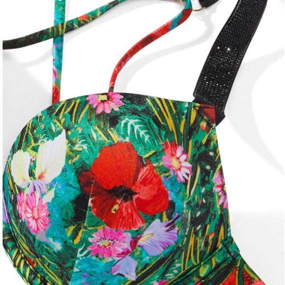 🔥HOST PICK🔥  👙 NWT 2pc Shine Strap Bombshell Bikini Top & Brazilian Bottom - Picture 10 of 12